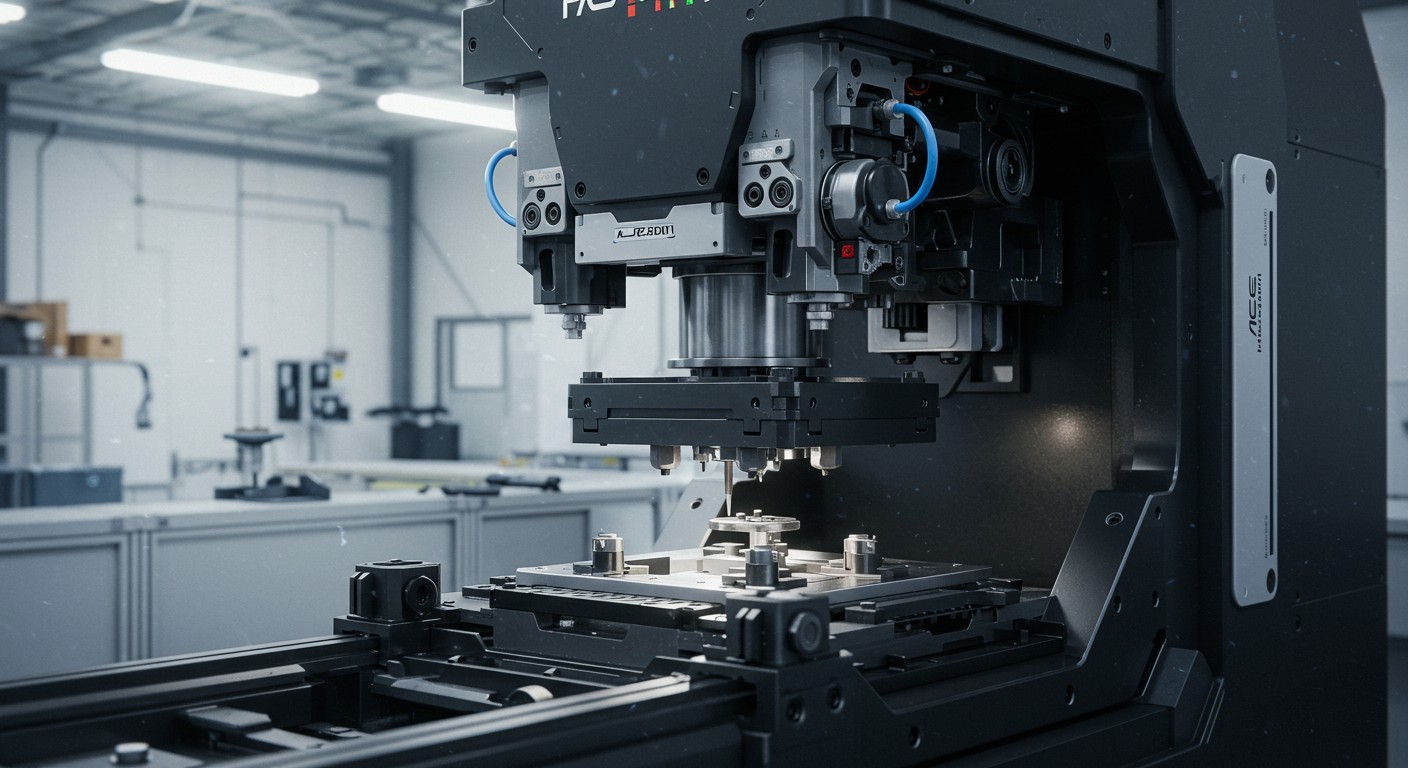 Автоматизированная пресс-форма в работе