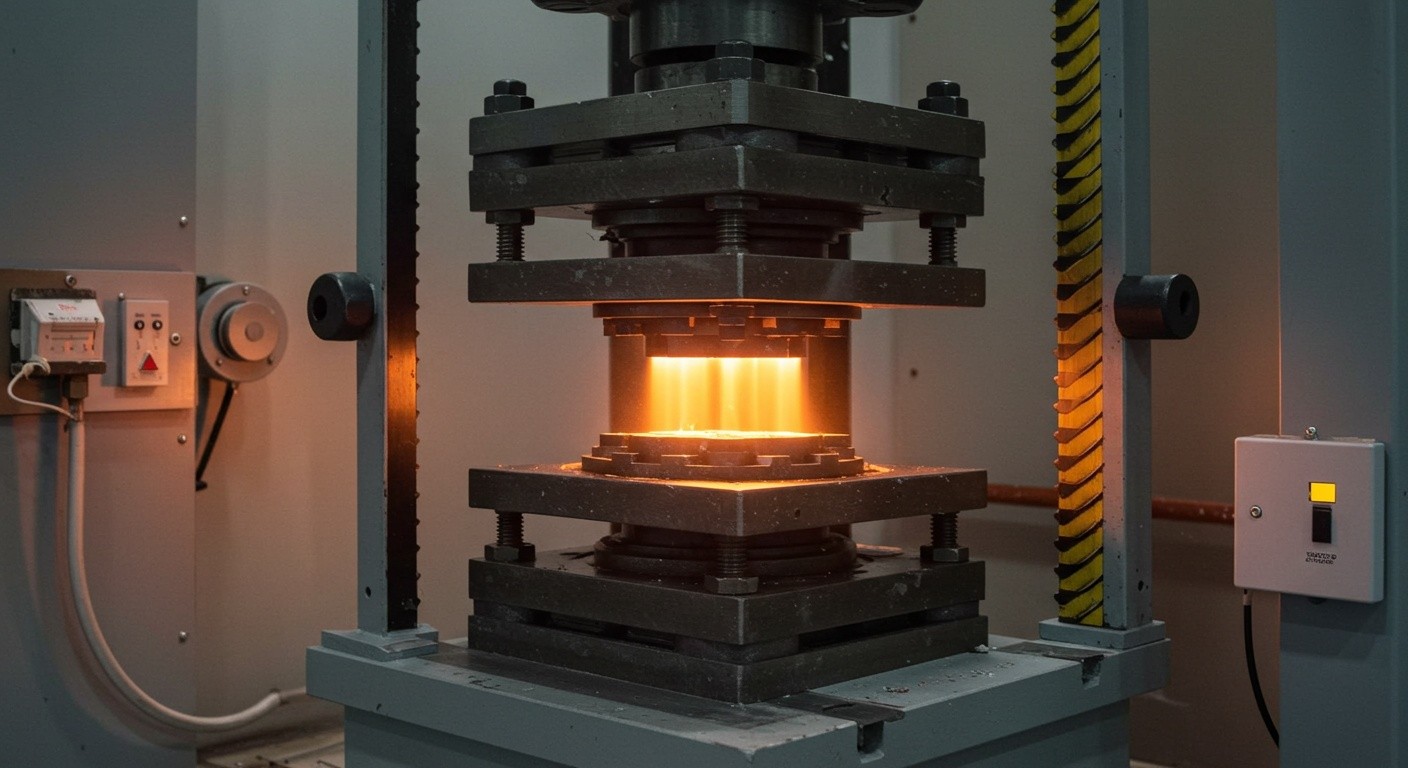 Тестирование пресс-формы при высоких температурах