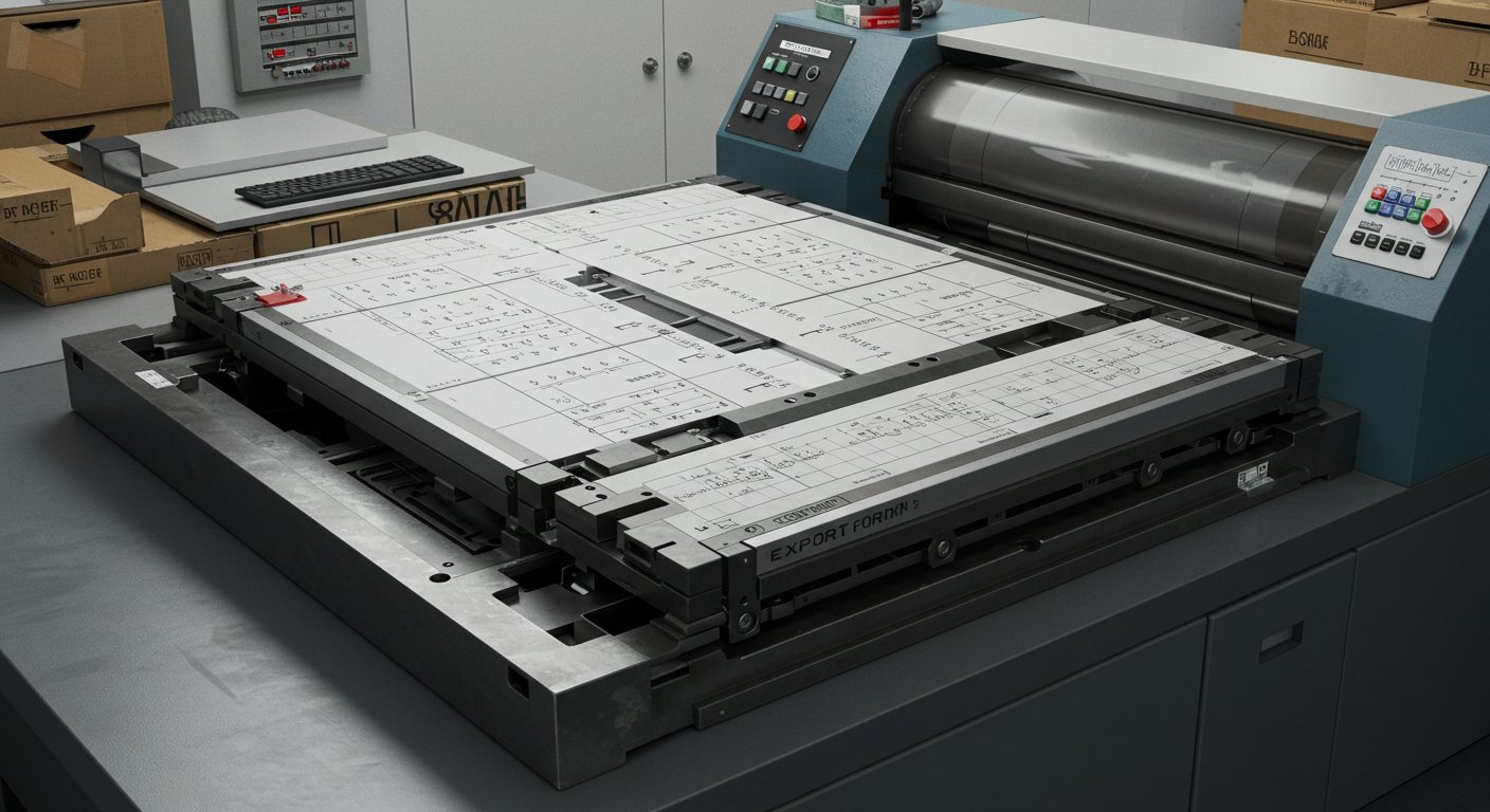 Процесс упаковки и подготовки пресс-форм к экспорту Экспорт пресс-форм