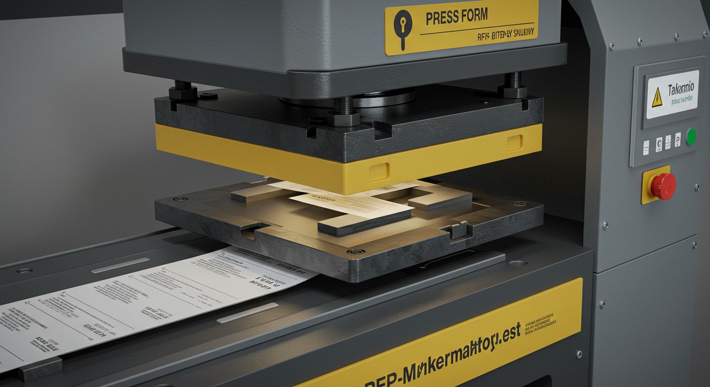 Пресс-форма, разработанная для интеграции RFID-меток в пластиковые изделия Пресс-форма для изделий с RFID-метками