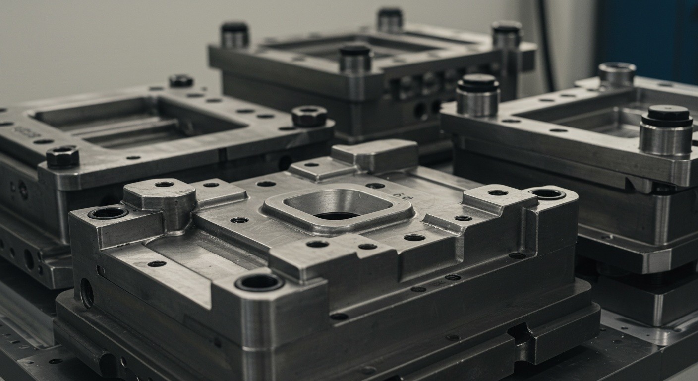 Пресс-форма для пластиковой строительной арматуры