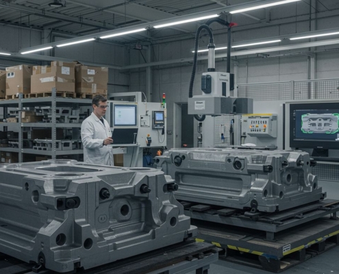 Применение 3D-сканеров в контроле готовых пресс-форм